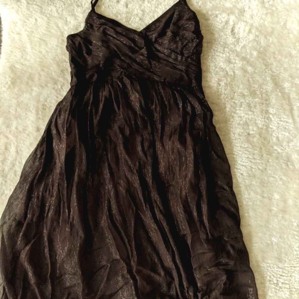 Koton Brown Shimmery Dress